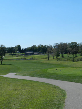 The 18 hole ... par 5 ... 514 yards from the whites