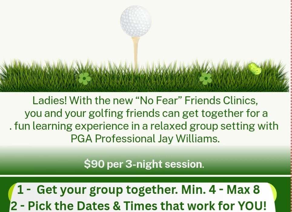 No Fear Friends - ladies golf lessons at Legacy Hills